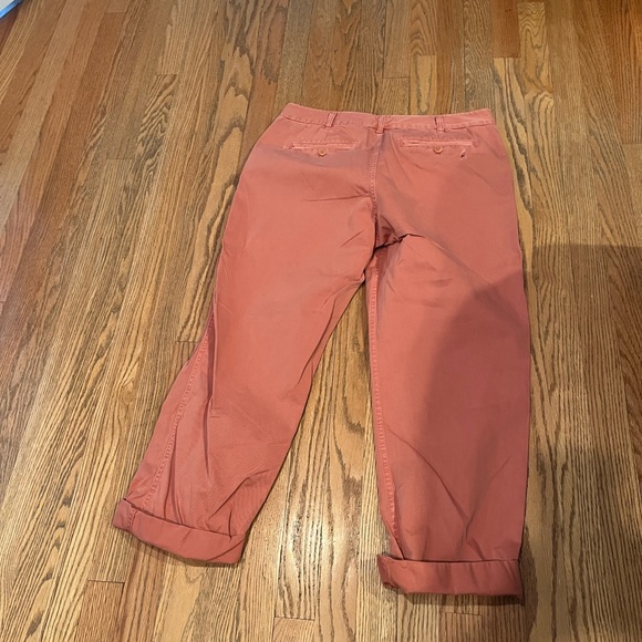 J crew women’s coral distressed chinos size 12.  Worn once. - Picture 8 of 10
